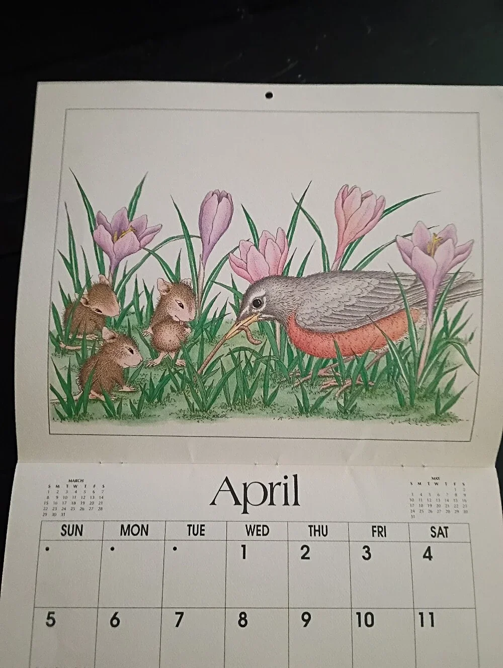 House Mouse Designs 1992 Calendar Ephemera Ellen Jareckie